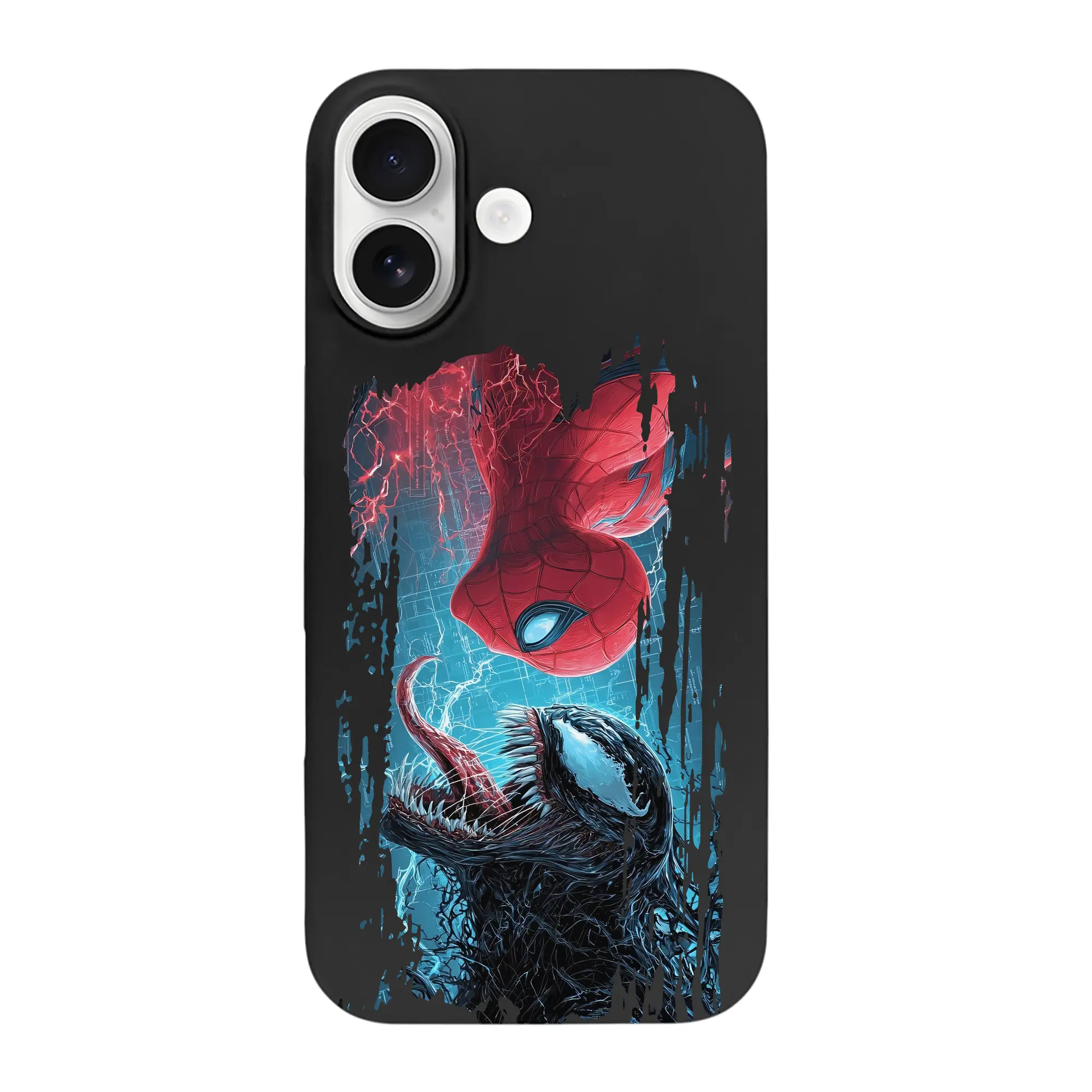 アベンジャーズ (Avenjāzu) グッズ スパイダーマン（Spider-Man） - iPhone 17 シリーズ シリコンケース 薄型 耐衝撃 指紋防止 ソフトタッチカバー 精密フィット 傷防止 保護ケース iPhone 17/17 Air/17 Pro/17 Pro Max 対応